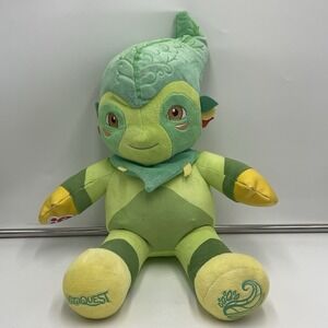 Build-A-Bear MagiQuest Green Tree Sprite Plush Toy 16" Fantasy Creature